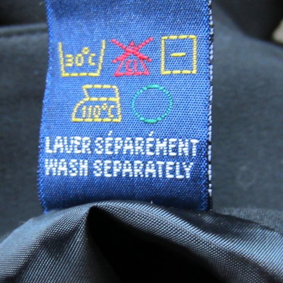 Reitmans A-line Skirt Faux Wrap in Black Midi Length Lined - Picture 16 of 16